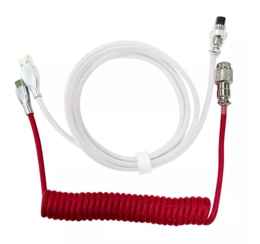 Coiled cable